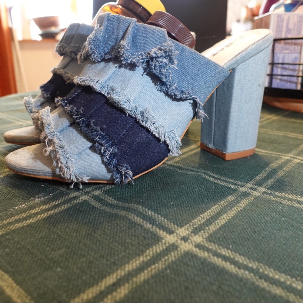 12. Jean heels